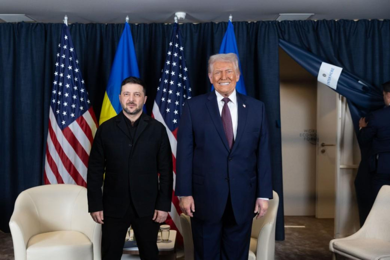 Невдача для Зеленського: FT оцінила переговори з Трампом у Давосі