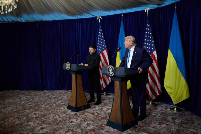 Трамп заявив про готовність зустрітися із Зеленським у Давосі