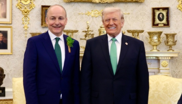 Прем'єр Ірландії на зустрічі із Трампом вступився за Стармера: Ви б могли порозумітися