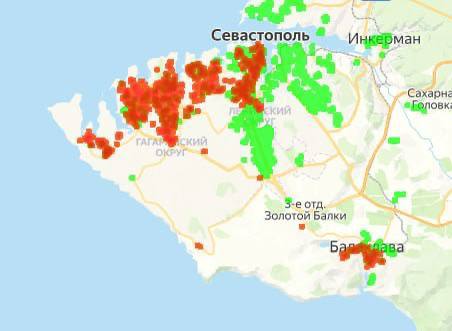 Масштабный блэкаут в Крыму: из-за атаки дронов без света остались целые районы
