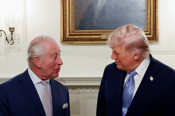 Трамп прийняв короля Чарльза III в Білому домі