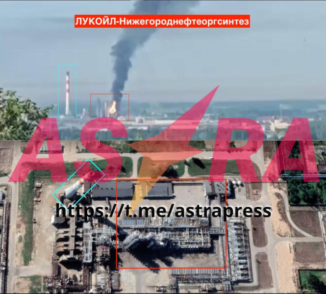 Дроны атаковали один из крупнейших НПЗ и химзавод в России (фото, видео)