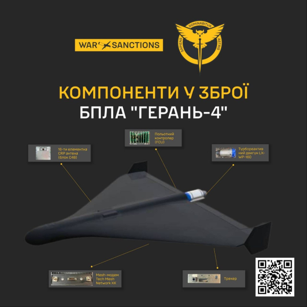 ГУР раскрыло строение нового реактивного "Шахеда", который бьет по Украине с мая