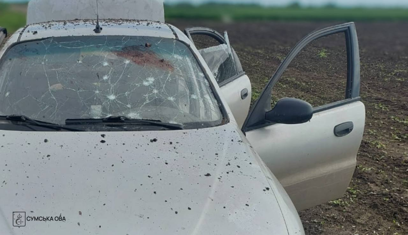На Сумщине мужчины пытались перевезти сбитый дрон в авто: произошел взрыв, есть жертвы