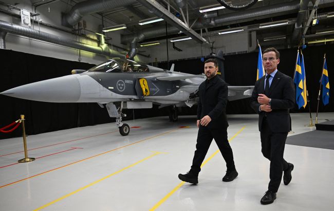 Швеция передаст Украине эскадрилью Gripen, а еще 22 - продаст