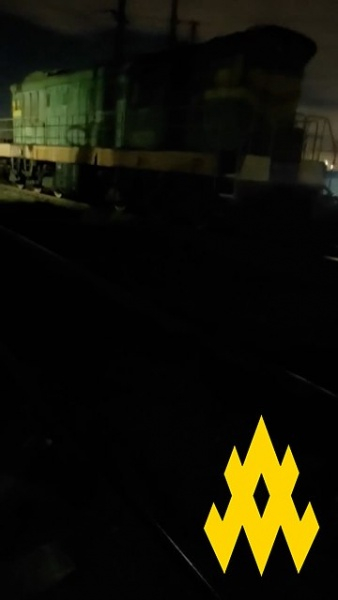 Тепловоз россиян с нефтью сожжен в Санкт-Петербурге благодаря партизанам "АТЕШ"
