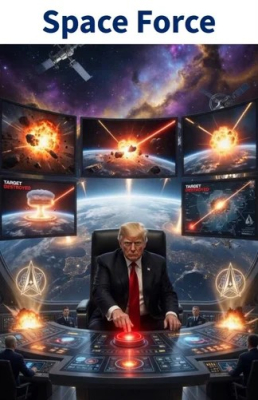 Трамп опублікував ШІ-зображення з інопланетянами та війною в космосі