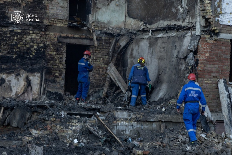 В Киеве количество пострадавших после атаки РФ возросло до 87