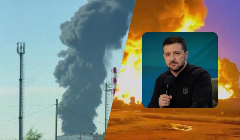 Дрони вдарили по арсеналах ВМФ Росії та базі у Кронштадті, - Зеленський (відео)