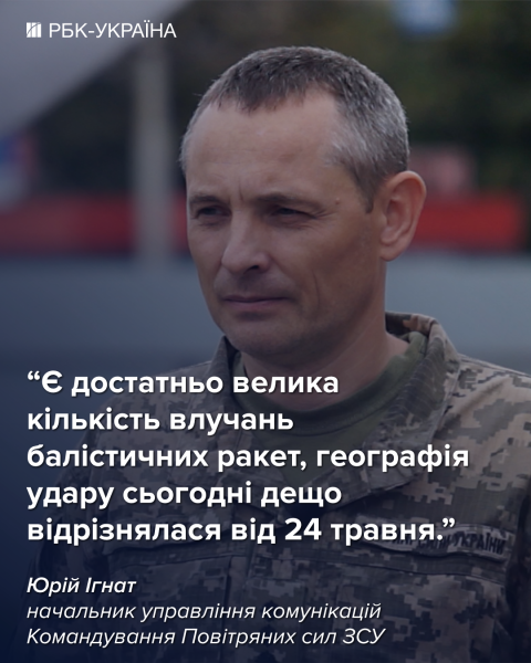 Рекорд по "Цирконам" и смена географии: Игнат назвал особенности ночного обстрела