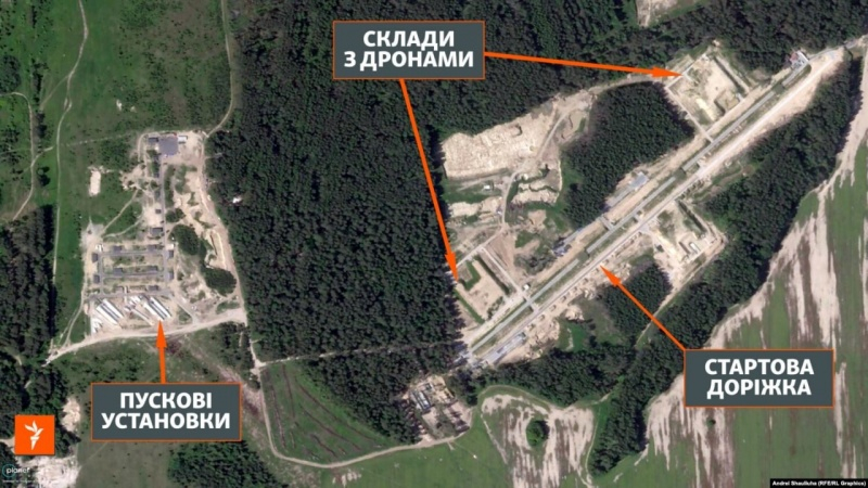 Россия настроила новые пусковые для "Шахедов" прямо под Беларусью: СМИ показали фото