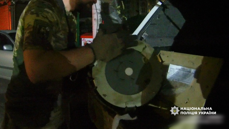 "Шахед" застрял в квартире одессита с 50 кг взрывчатки (видео)