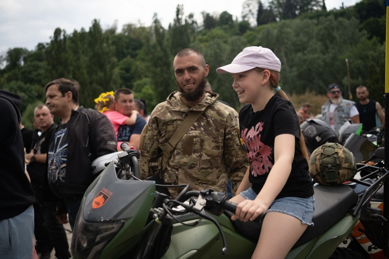 "Следующий мотопробег в Крым!": штурмовики "Скелі" создали собственный мотоклуб