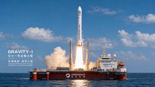 Китайська Orienspace запустила у космос дев'ять супутників