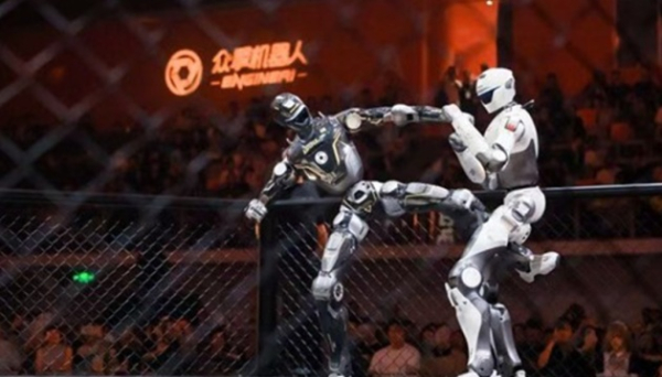 У Китаї провели перший у світі турнір MMA за участю роботів-гуманоїдів