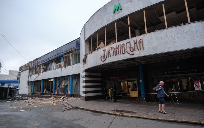В КГГА заявили об обновлении возле метро "Лукьяновская" после удара РФ: что изменится