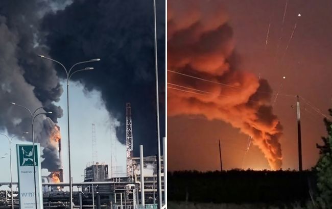 ВСУ поразили российские НПЗ, танкеры, аэродром и мосты