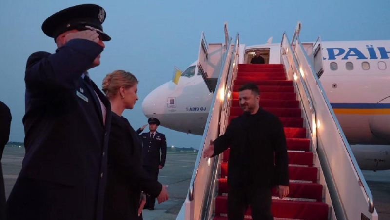 Зеленський прибув до США: яка мета візиту