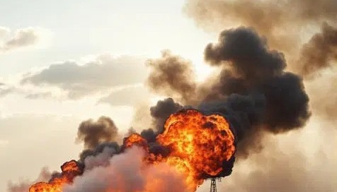 У Тульській області після атаки дронів - масштабна пожежа в логістичному центрі Wildberries