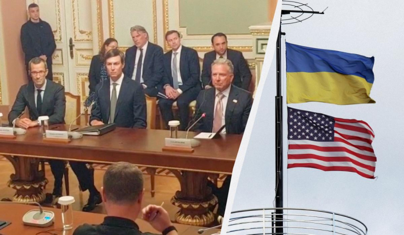 Перший раунд переговорів між Зеленським і посланцями Трампа завершився