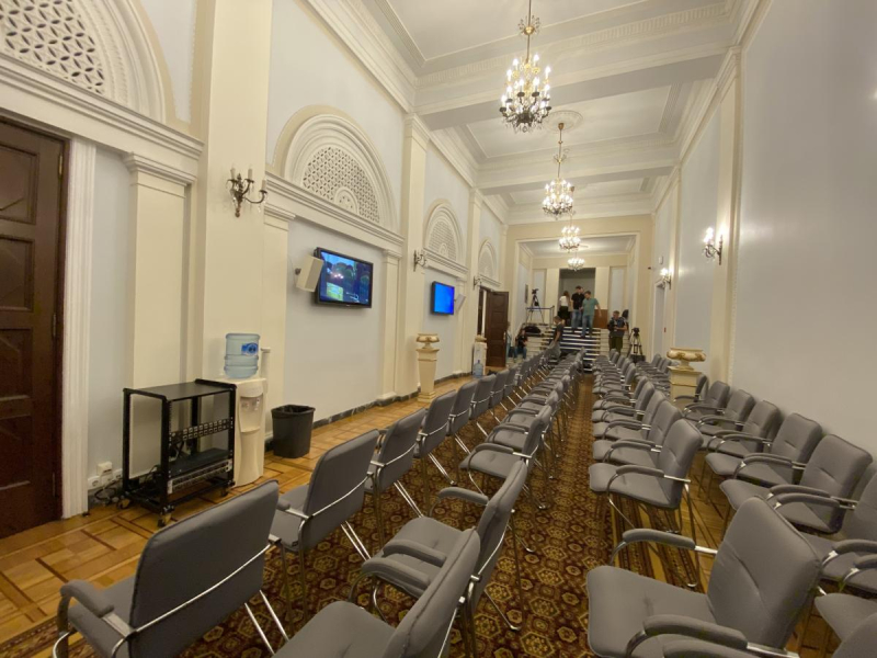 У Верховній Раді показали, як працюватимуть та голосуватимуть під час тривог (фото)